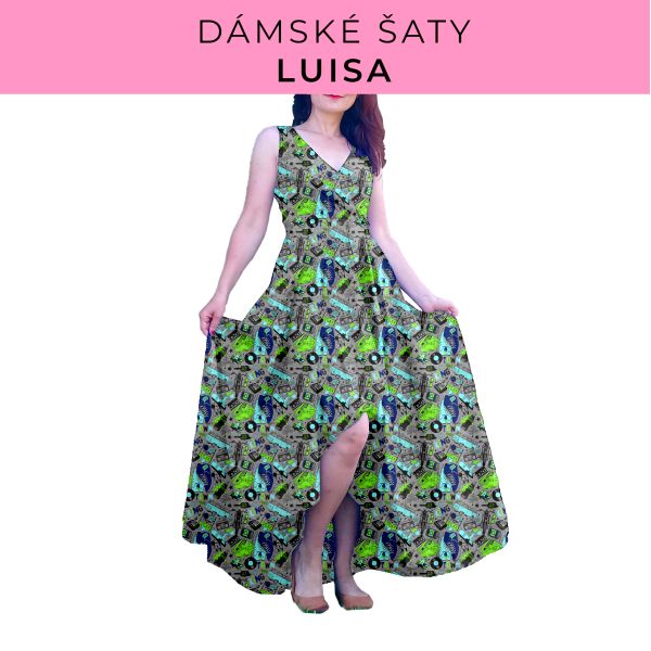 DÁMSKÝ střih - šaty Luisa