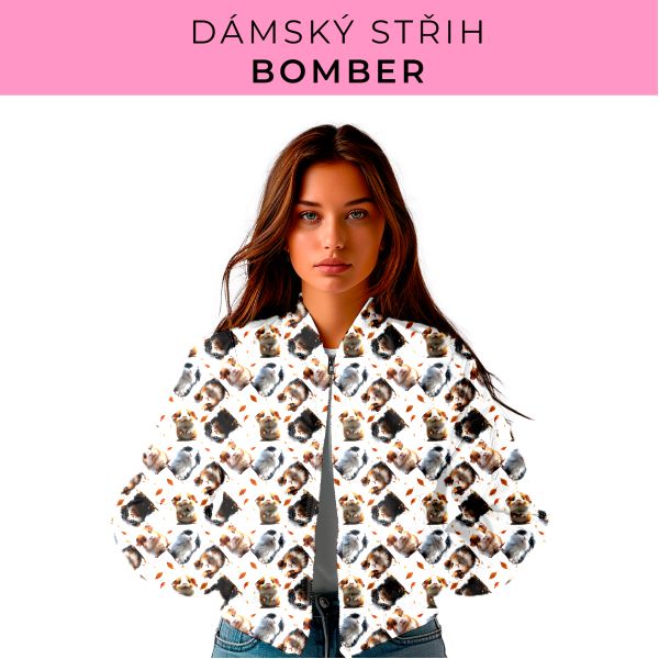 DÁMSKÝ střih - Bomber