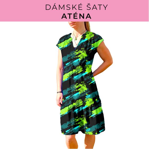DÁMSKÝ střih - šaty Aténa
