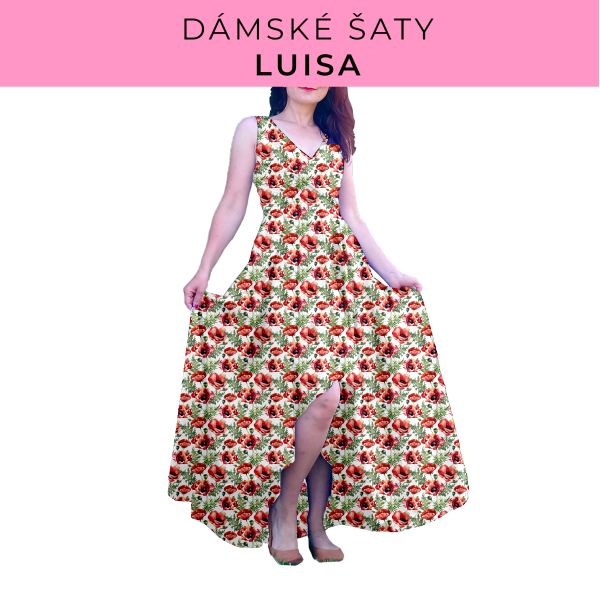 DÁMSKÝ střih - šaty Luisa
