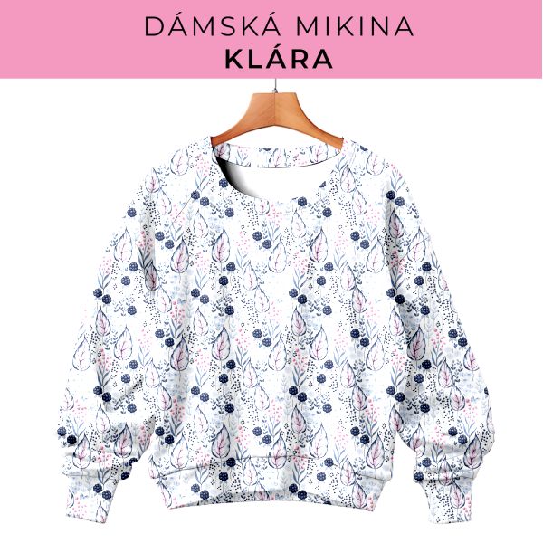 DÁMSKÝ střih - mikina Klára