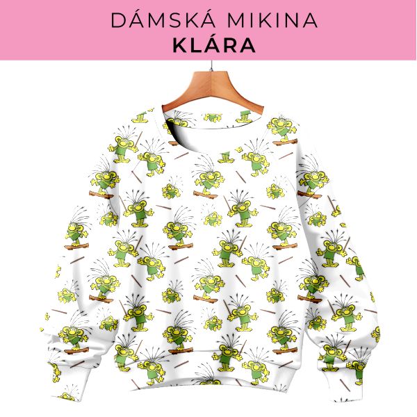 DÁMSKÝ střih - mikina Klára