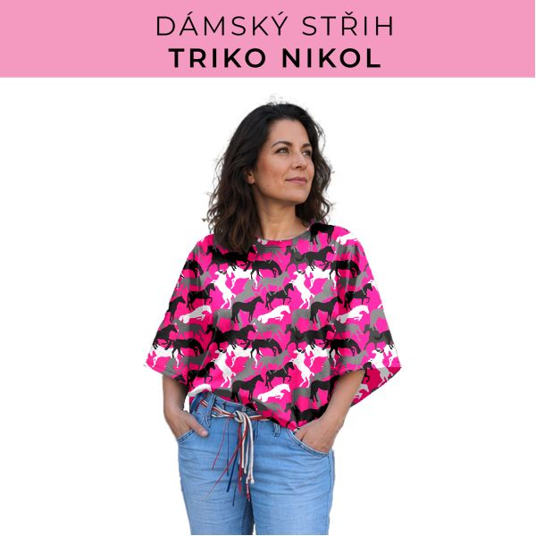 Dámský střih -  triko Nikol