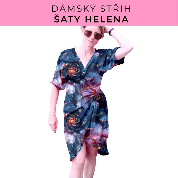 Dámský střih na šaty  Helena