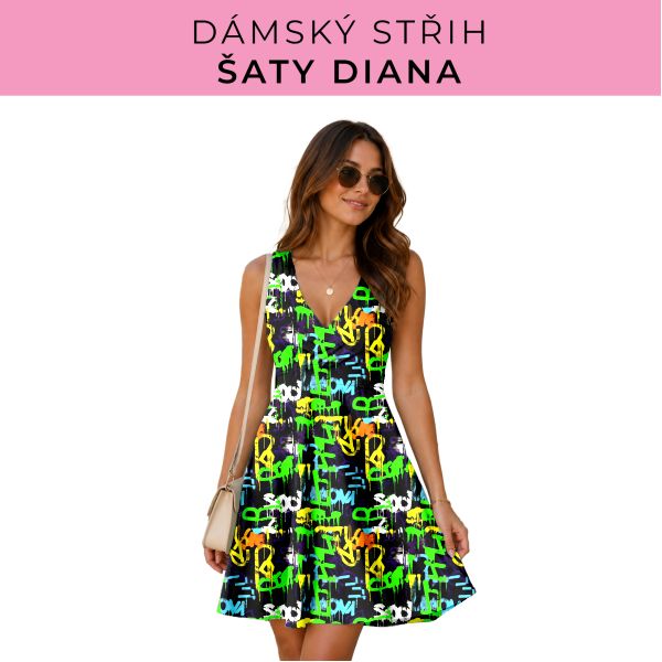 Dámský střih - šaty Diana