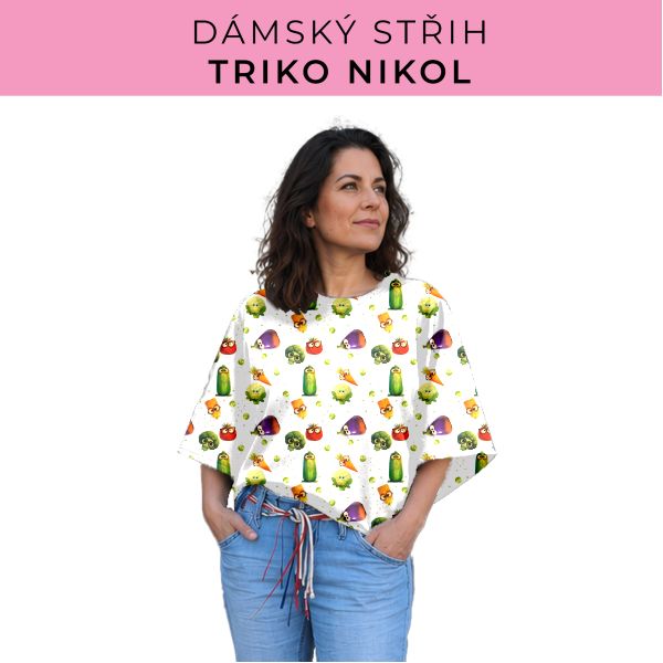 Dámský střih -  triko Nikol