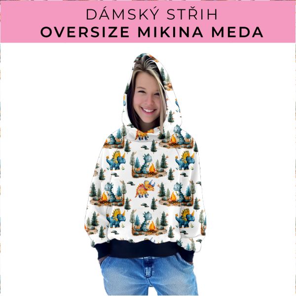 Dámský střih - mikina Meda
