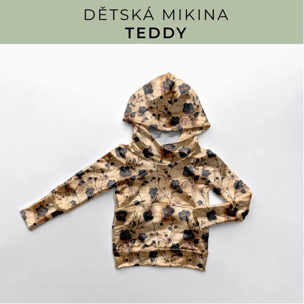 DĚTSKÝ střih - Mikina Teddy