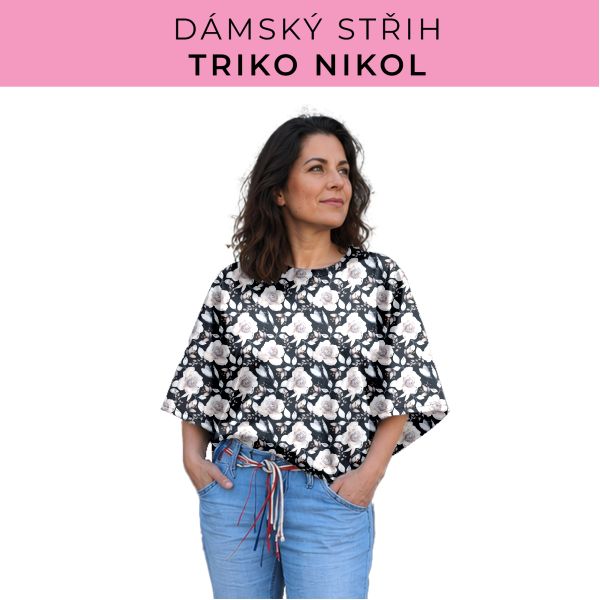 Dámský střih -  triko Nikol