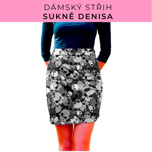 Dámský střih - Dámská sukně Denisa