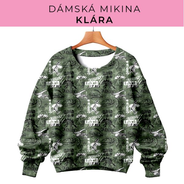 DÁMSKÝ střih - mikina Klára