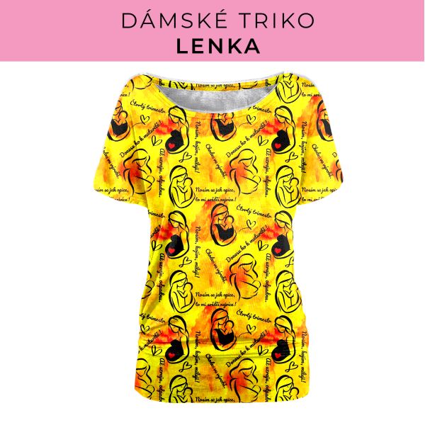 DÁMSKÝ střih - Triko Lenka