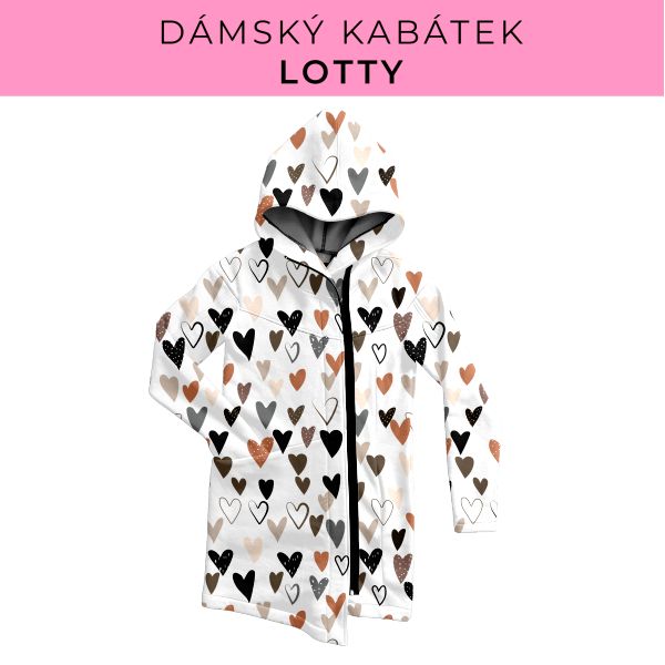 DÁMSKÝ střih - Kabátek Lotty