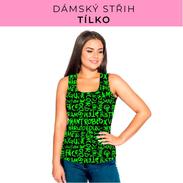 DÁMSKÝ střih - Tílko a kalhoty 