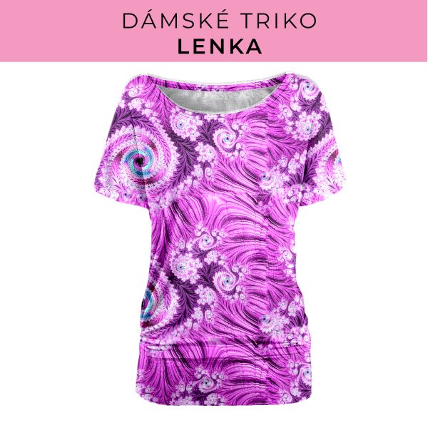 DÁMSKÝ střih - Triko Lenka