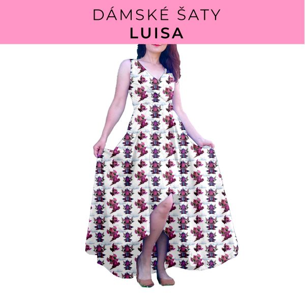 DÁMSKÝ střih - šaty Luisa