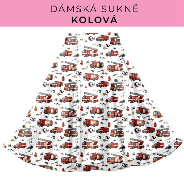 DÁMSKÝ střih - Kolová sukně