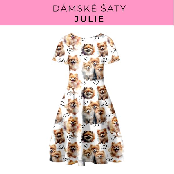 DÁMSKÝ střih - šaty julie