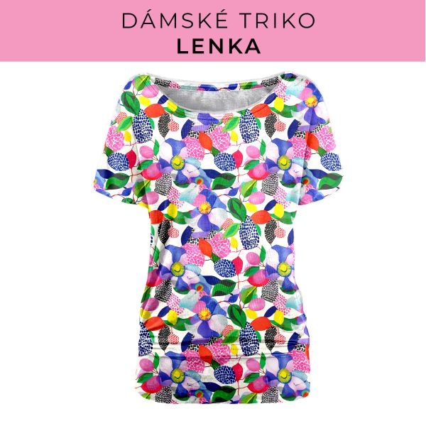 DÁMSKÝ střih - Triko Lenka
