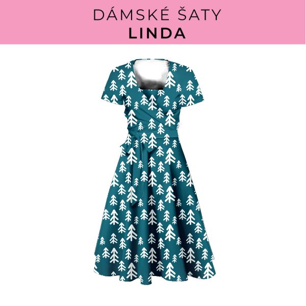 DÁMSKÝ střih - šaty Linda