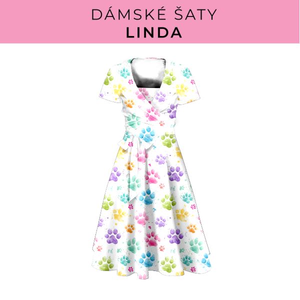 DÁMSKÝ střih - šaty Linda