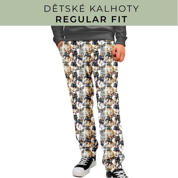 DĚTSKÝ STŘIH - Kalhoty Regular fit