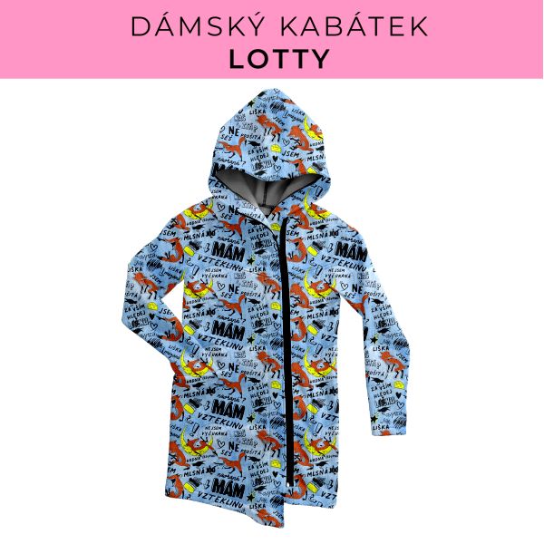 DÁMSKÝ střih - Kabátek Lotty