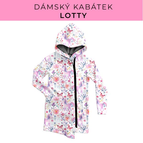 DÁMSKÝ střih - Kabátek Lotty