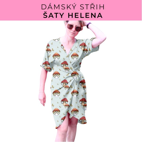 Dámský střih na šaty  Helena