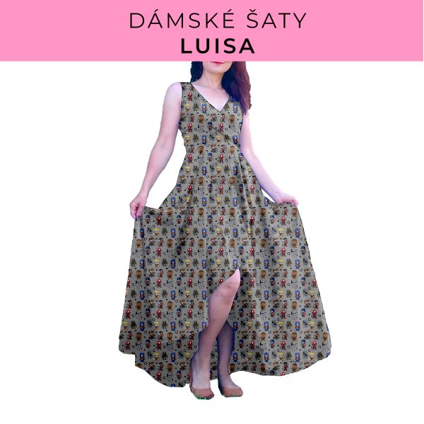 DÁMSKÝ střih - šaty Luisa