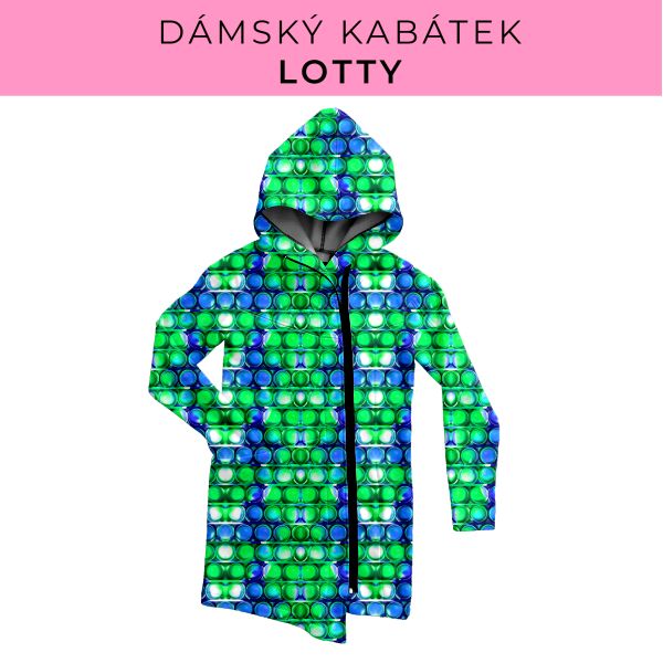 DÁMSKÝ střih - Kabátek Lotty