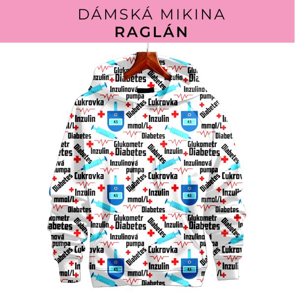 DÁMSKÝ střih - mikina raglán