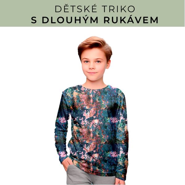 DĚTSKÝ střih - triko dlouhý rukáv