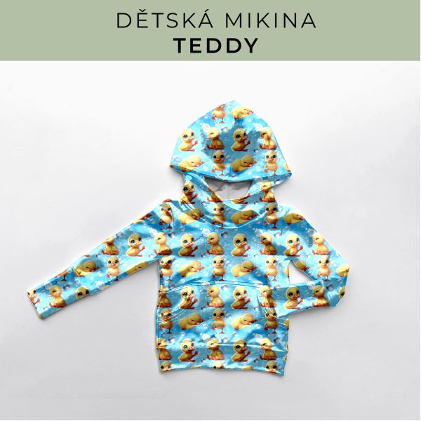 DĚTSKÝ střih - Mikina Teddy