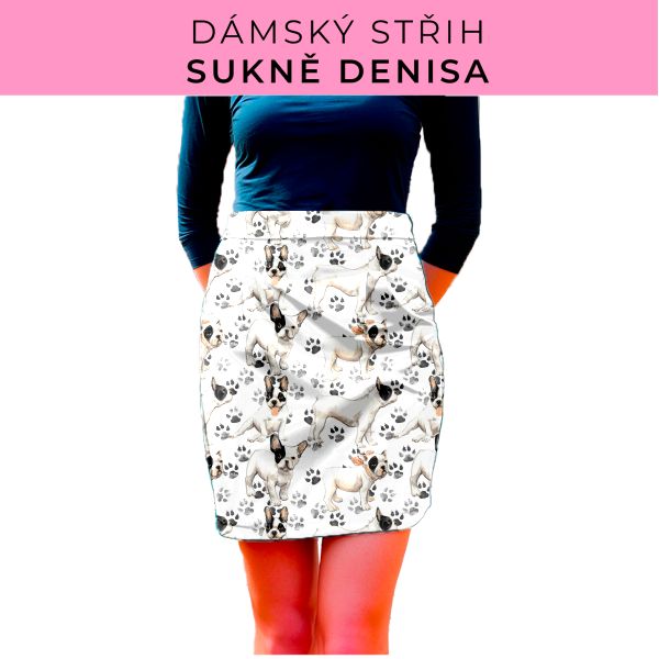Dámský střih - Dámská sukně Denisa
