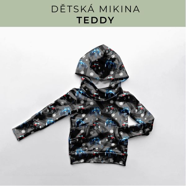 DĚTSKÝ střih - Mikina Teddy
