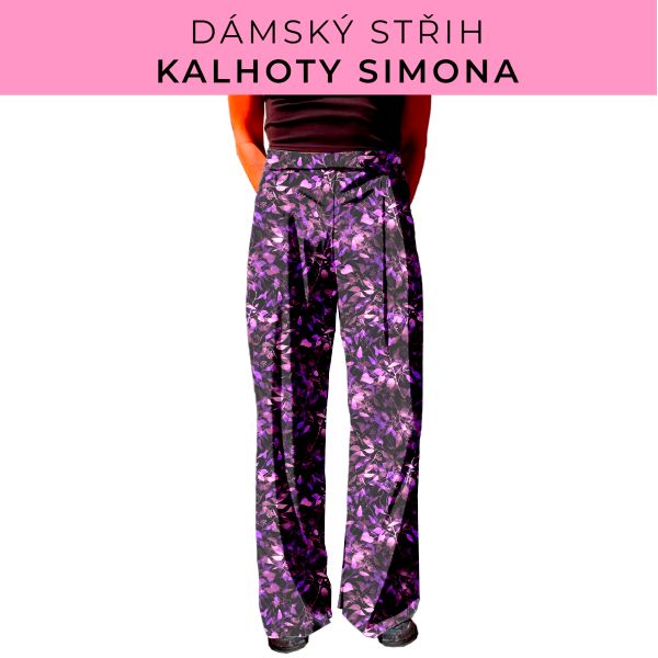 Dámský střih - kalhoty Simona