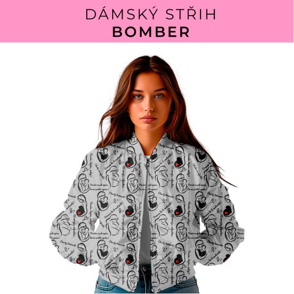 DÁMSKÝ střih - Bomber