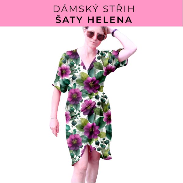 Dámský střih na šaty  Helena