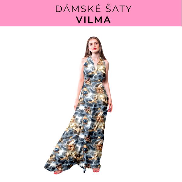 DÁMSKÝ střih - šaty Vilma