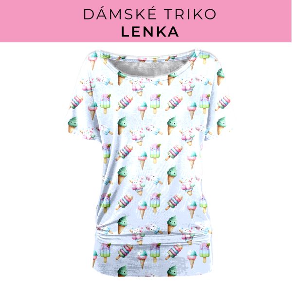 DÁMSKÝ střih - Triko Lenka