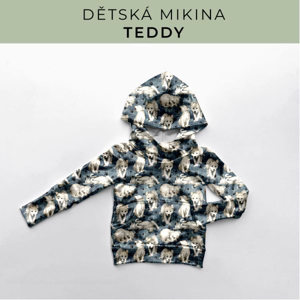 DĚTSKÝ střih - Mikina Teddy