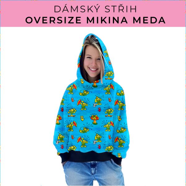 Dámský střih - mikina Meda