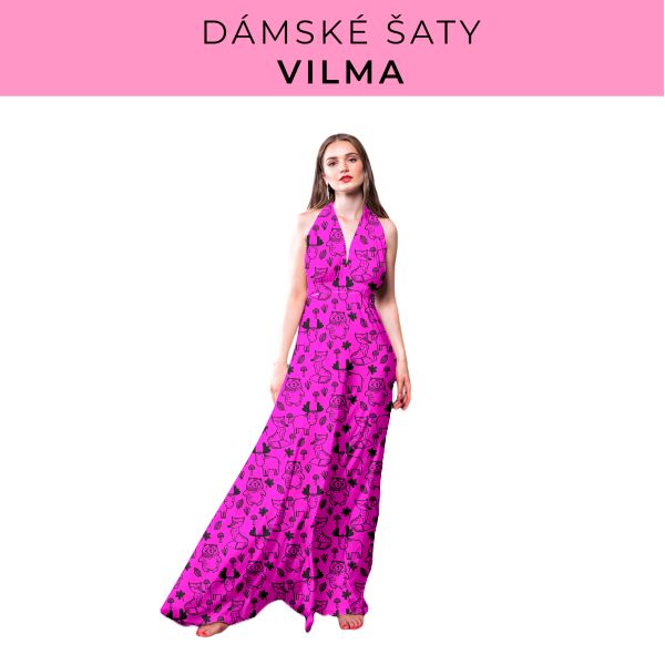 DÁMSKÝ střih - šaty Vilma