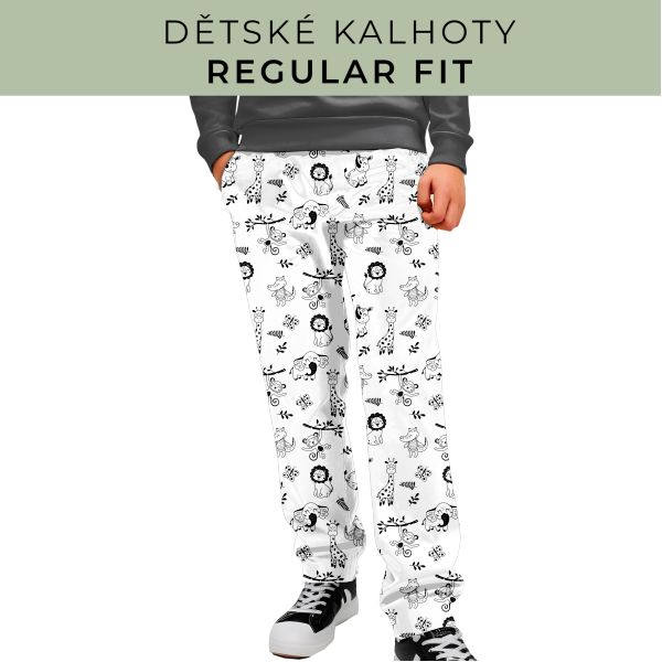 DĚTSKÝ STŘIH - Kalhoty Regular fit