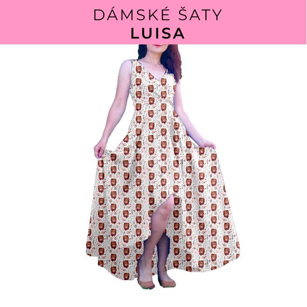 DÁMSKÝ střih - šaty Luisa