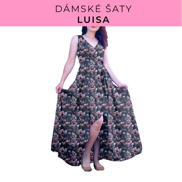 DÁMSKÝ střih - šaty Luisa