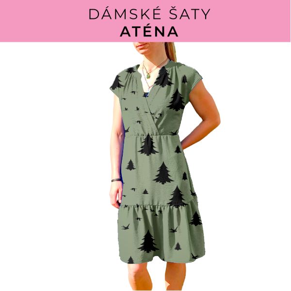 DÁMSKÝ střih - šaty Aténa