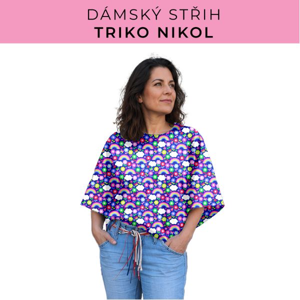 Dámský střih -  triko Nikol