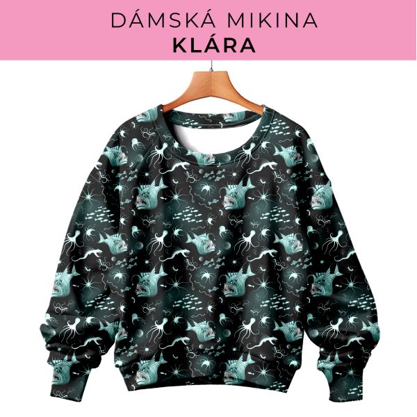 DÁMSKÝ střih - mikina Klára